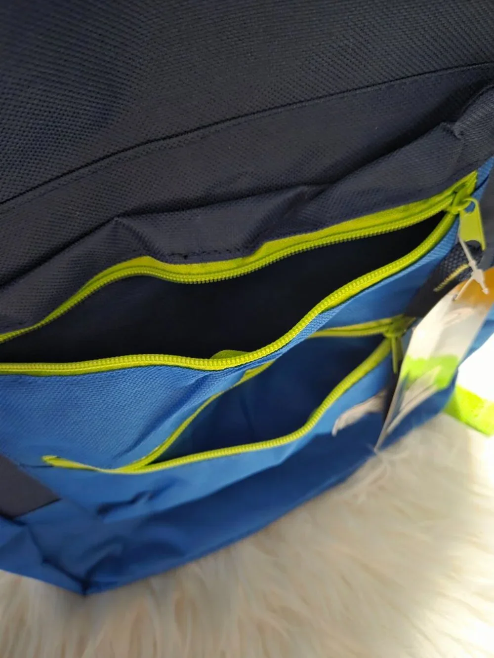 Trailmaker Blue w/ Green Backpack